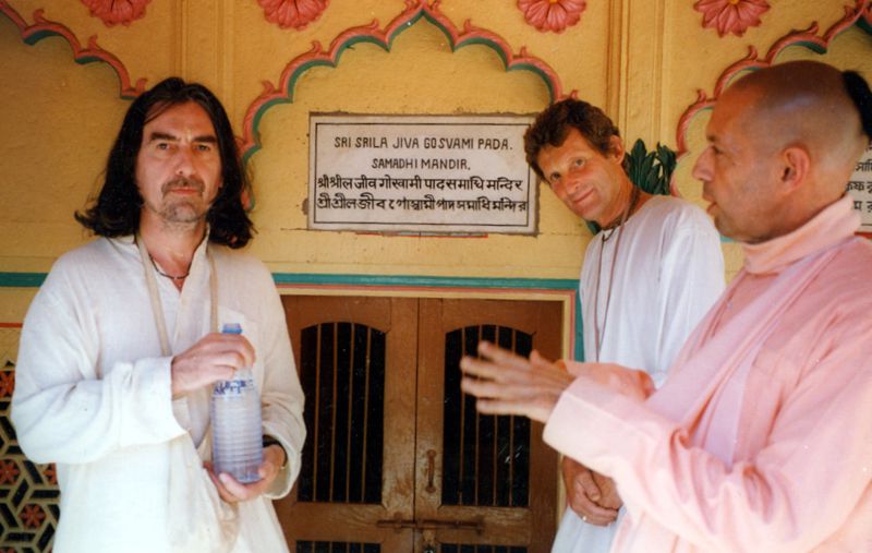 George Harrison, a true seeker visiting Vrindavan