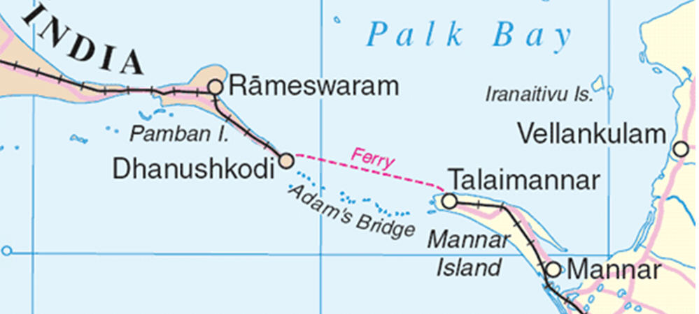 rameshwaram tourist map